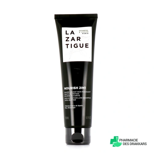 Lazartigue Nourish Baume Lavant Non Moussant Haute Nutrition