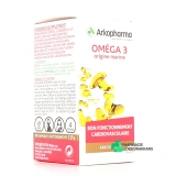 Arkogélules Huile d'OMEGA3 d'Origine Marine - Vue 360°