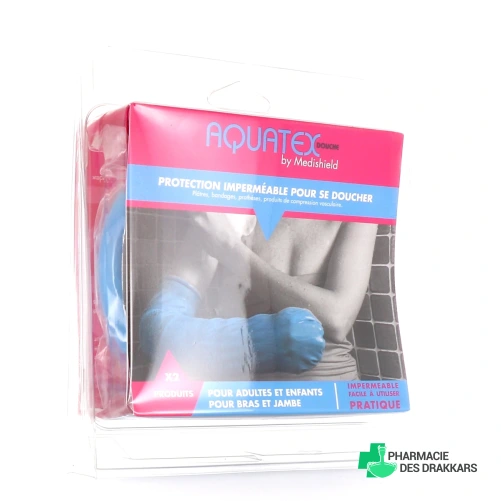 Aquatex Douche Protection Imperméable Bras et Jambe