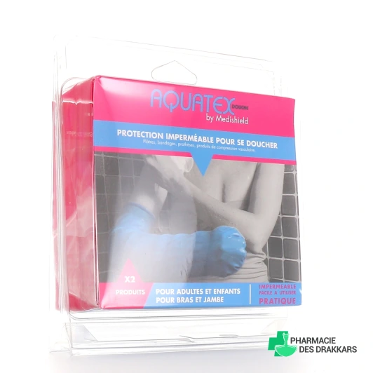 Aquatex Douche Protection Imperméable Bras et Jambe