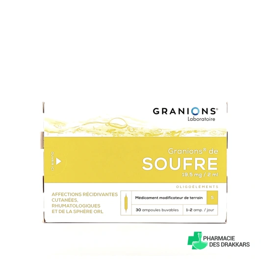Granions soufre