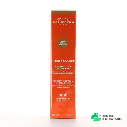 Institut Esthederm Huile Solaire Corps Et Cheveux