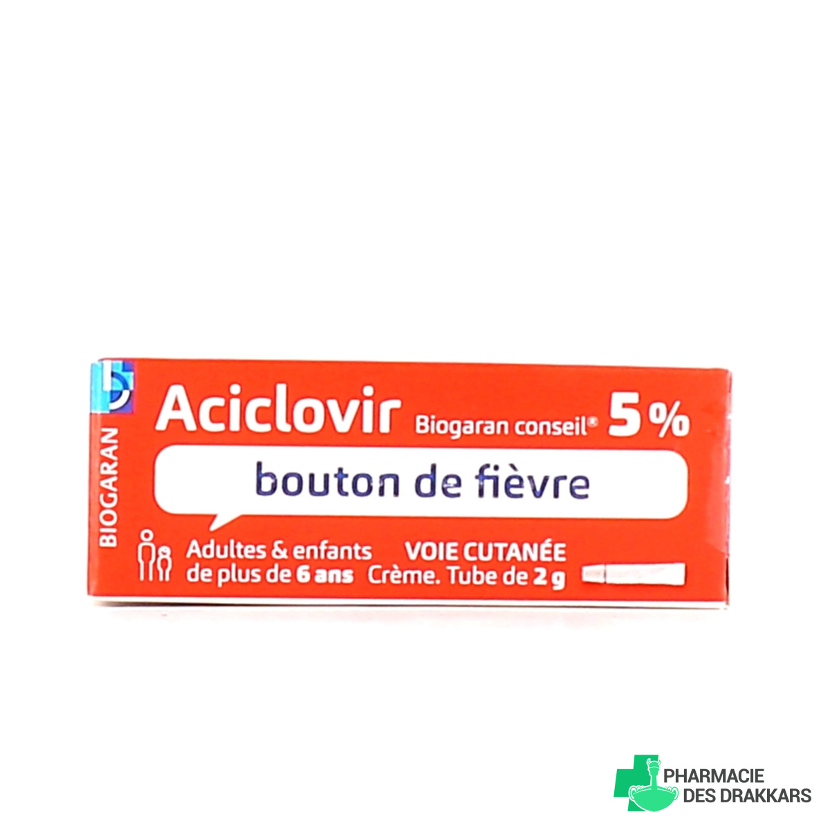 Crème Aciclovir Biogaran - Bouton de fièvre