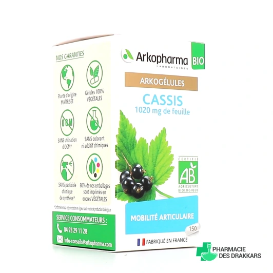 Arkogélules Cassis Bio