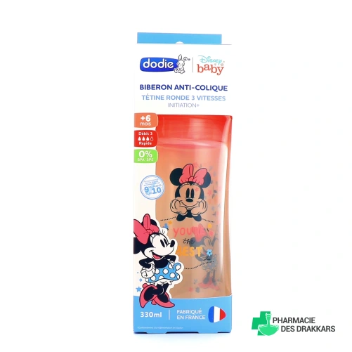 Dodie Biberon Anti-Colique Tétine Ronde