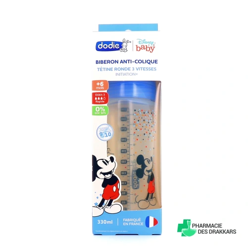 Dodie Biberon Anti-Colique Tétine Ronde