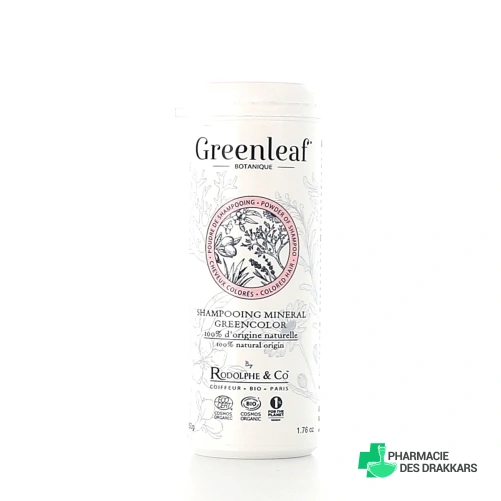 Greenleaf Greencolor Shampooing Bio Minéral