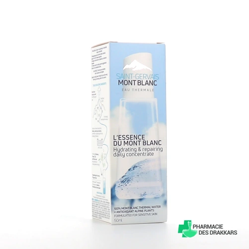 Saint-Gervais Mont Blanc L'essence du Mont Blanc Concentré Hydratant Réparateur