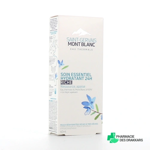 Saint-Gervais Mont Blanc Soin Essentiel Hydratant 24h