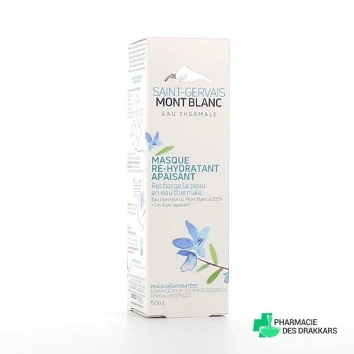 Saint-Gervais Mont Blanc Masque Ré-hydratant Apaisant