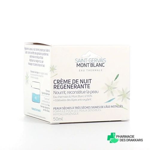 Saint-Gervais Mont Blanc Crème de Nuit Régénérante