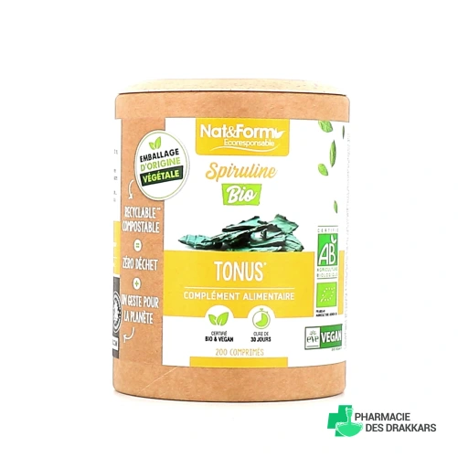 Nat & Form Spiruline Bio