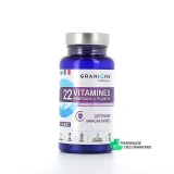 Granions 22 vitamines minéraux et plantes défenses immunitaires - Vue 360°