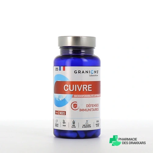 Granions Cuivre défenses immunitaires