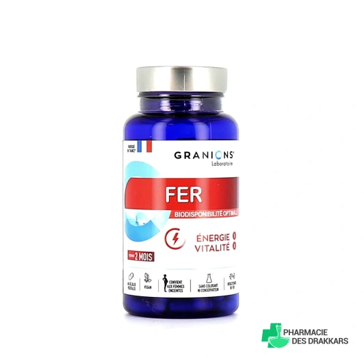 Granions Fer énergie et vitalité
