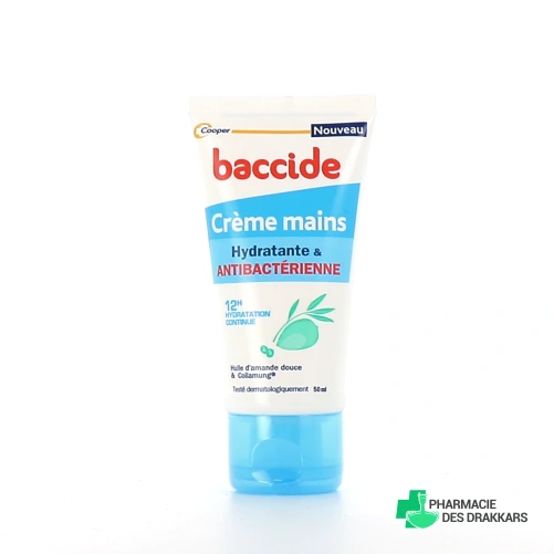 Baccide Crème mains hydratante et antibactérienne