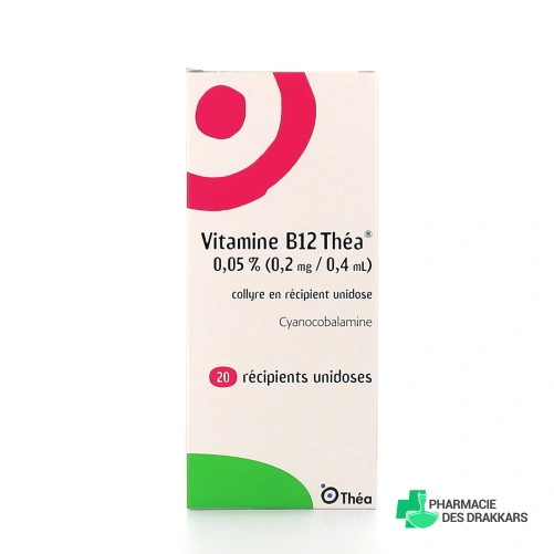 Théa Vitamine B12 Collyre en unidoses
