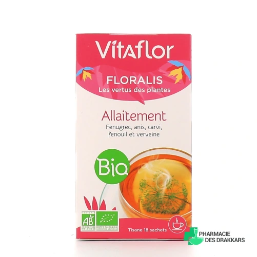 Vitaflor Floralis Tisane Allaitement Bio
