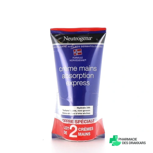 Neutrogena Crème Mains Absorption Express