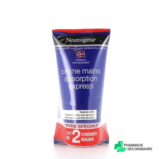 Neutrogena Crème Mains Absorption Express