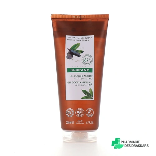 Klorane Gel Douche au Cupuaçu Bio