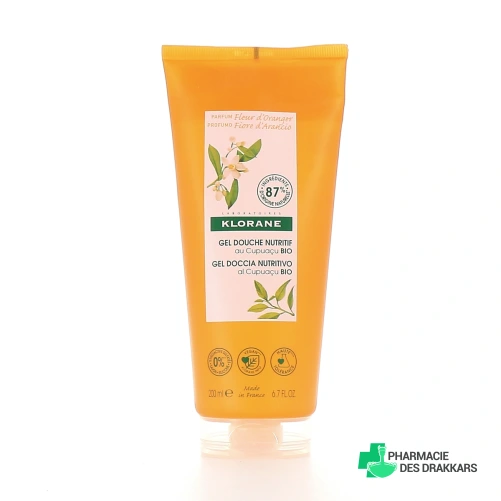 Klorane Gel Douche au Cupuaçu Bio