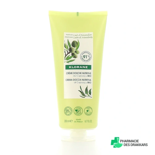 Klorane Crème Douche Nutritive au Cupuaçu Bio