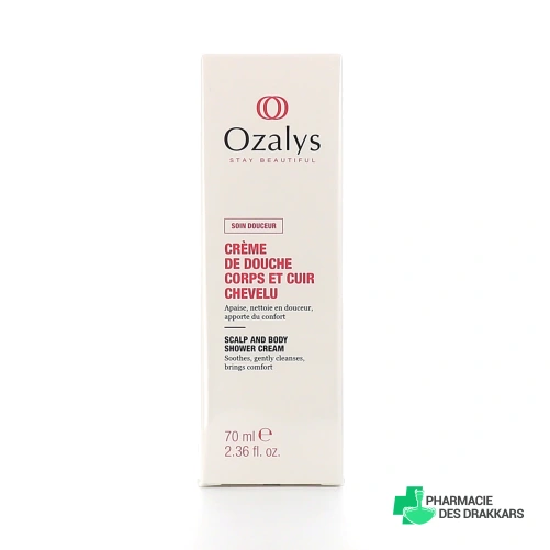 Ozalys Crème de Douche Corps et Cuir Chevelu