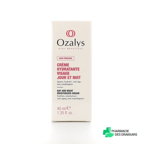 Ozalys Crème Hydratante Visage Jour et Nuit