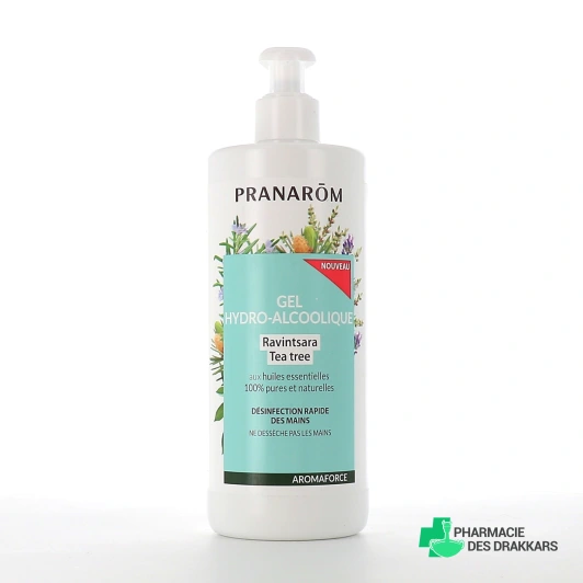 Pranarom Gel hydro-alcoolique Ravintsara Tea tree
