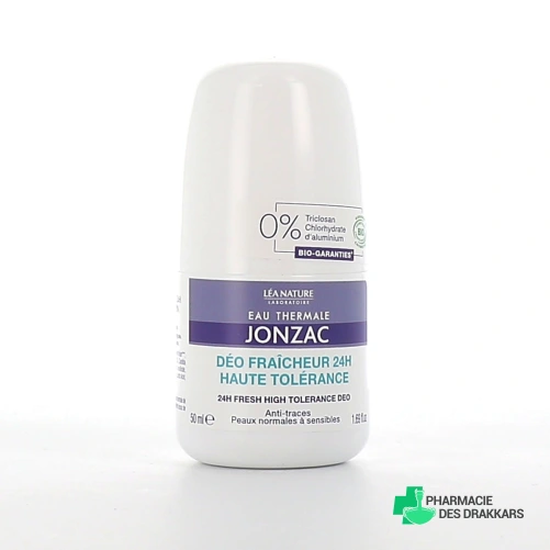 Jonzac Déo fraîcheur haute tolérance Bio