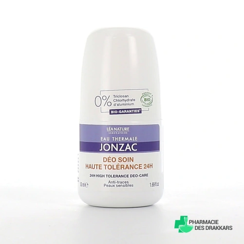 Jonzac Déo Soin 24h haute tolérance Bio