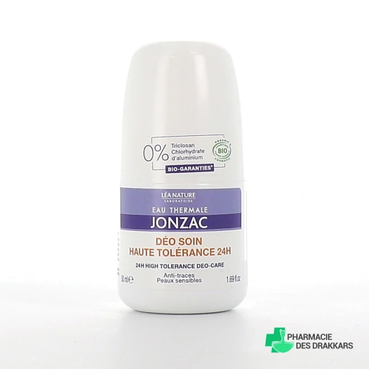 Jonzac Déo Soin 24h haute tolérance Bio