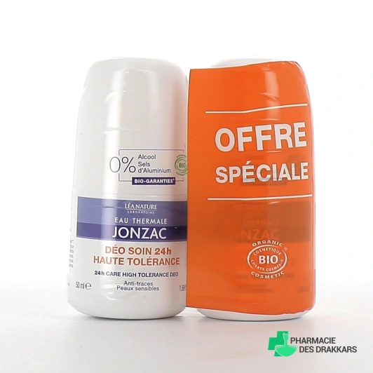Jonzac Déo Soin 24h haute tolérance Bio