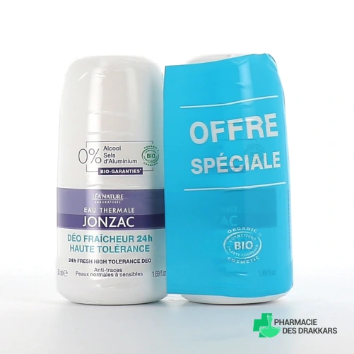 Jonzac Déo fraîcheur haute tolérance Bio