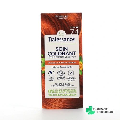 Natessance Soin Colorant 100% Pigments Végétaux