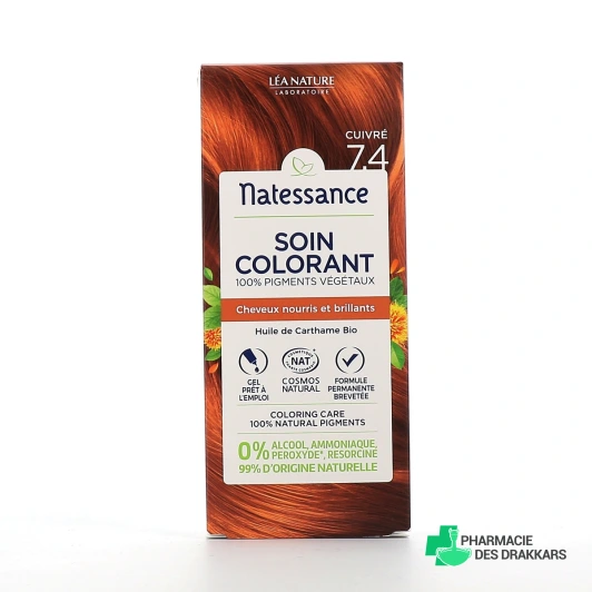 Natessance Soin Colorant 100% Pigments Végétaux