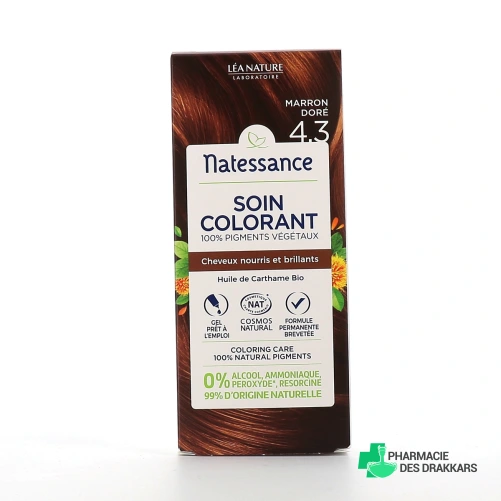 Natessance Soin Colorant 100% Pigments Végétaux