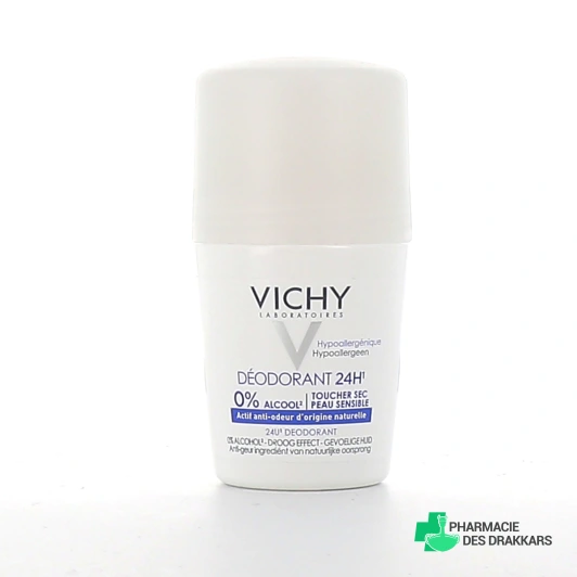 Vichy Déodorant 24h sans sels d'aluminium