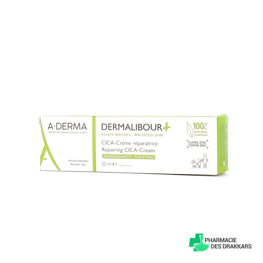 A-Derma Dermalibour + Cica Crème Réparatrice