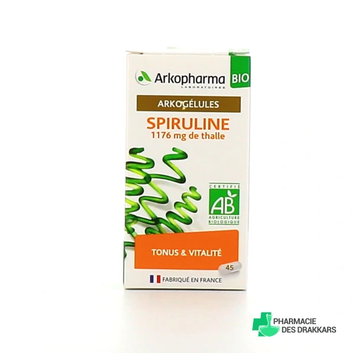 Arkogelules Spiruline Bio