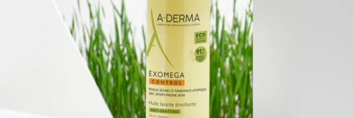 A-Derma Exomega : 3€ de réduction sur une sélection de soins !