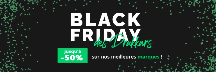 Black Friday 2022 : les promotions des Drakkars