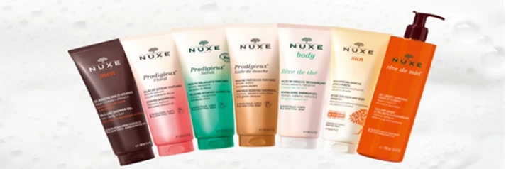 Nuxe gels douche